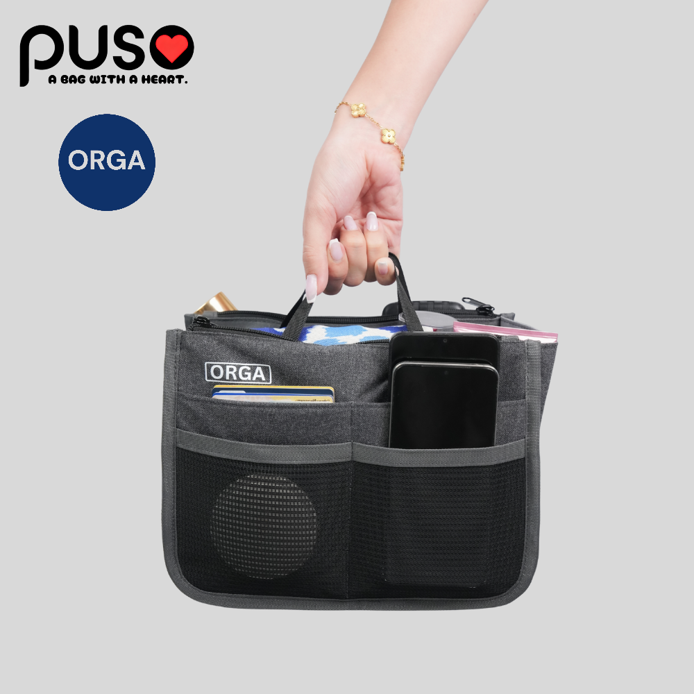 PUSO ORGA BAG ORGANIZER for TOTE/BACKPACK