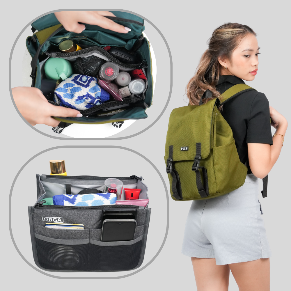 PUSO ORGA BAG ORGANIZER for TOTE/BACKPACK
